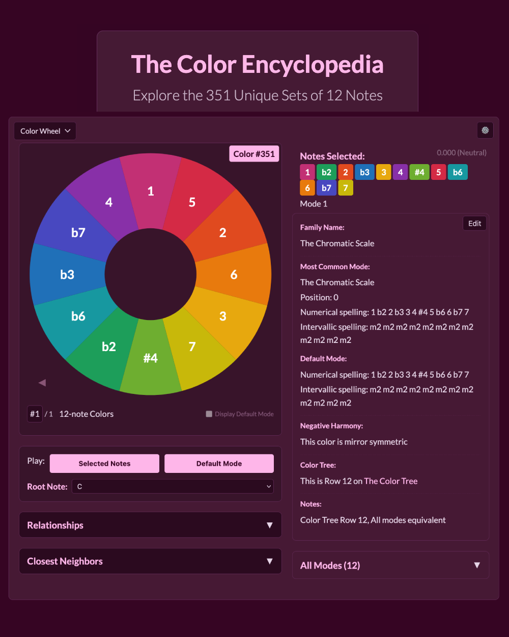 Color Encyclopedia Access